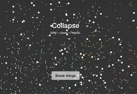 Collapse WebGL Demo