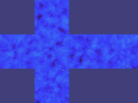 The Skybox cube texture output