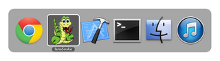 Lana Snake Icon in Mac OS X task switcher