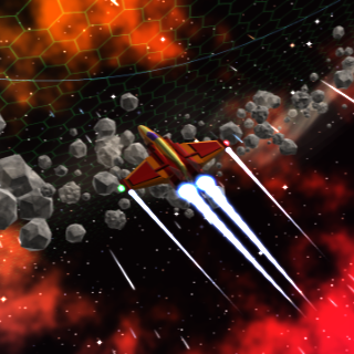 Asteroid Belt Flythrough