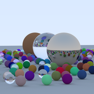 Ray Tracing in One Weekend with Rust