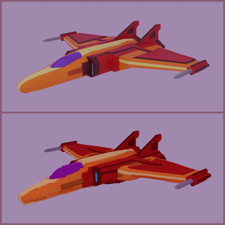 Vox Siderum Low Poly vs. Voxel